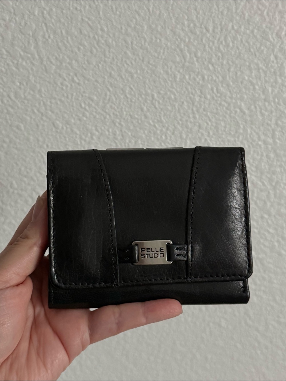 Vintage Pelle Studio Black Leather Wallet